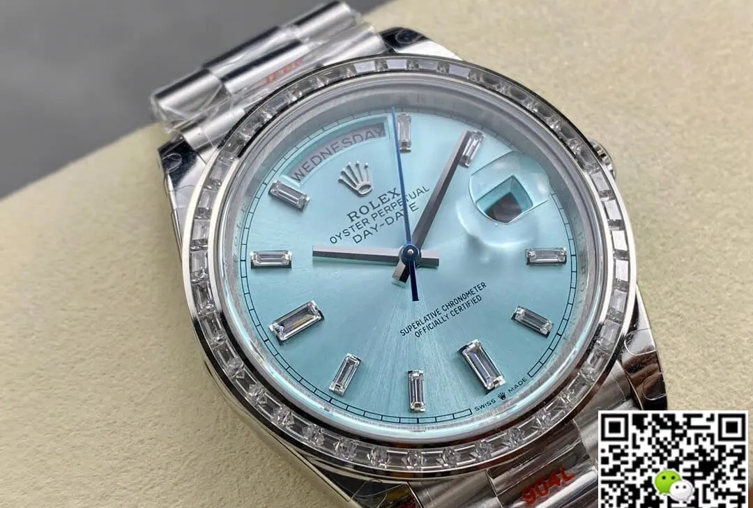Rolex Day Date M228396TBR-0002 GM Factory 1:1 Best Edition Replica Watch 904L Stainless Steel