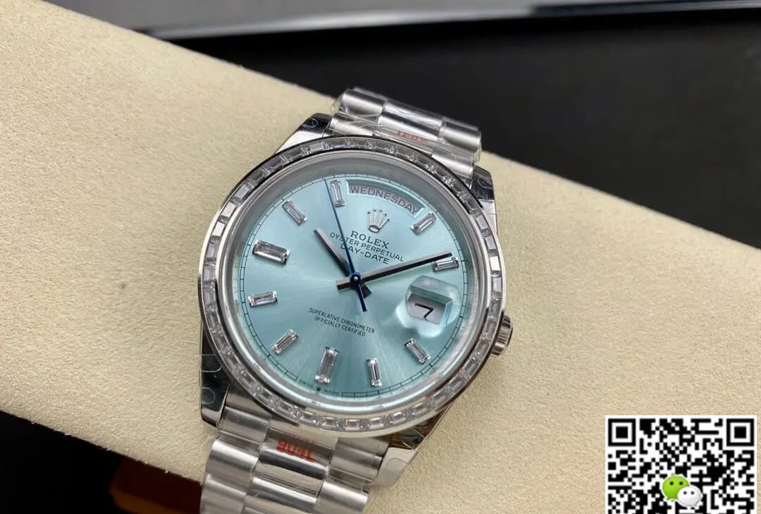 Rolex Day Date M228396TBR-0002 GM Factory 1:1 Best Edition Replica Watch 904L Stainless Steel