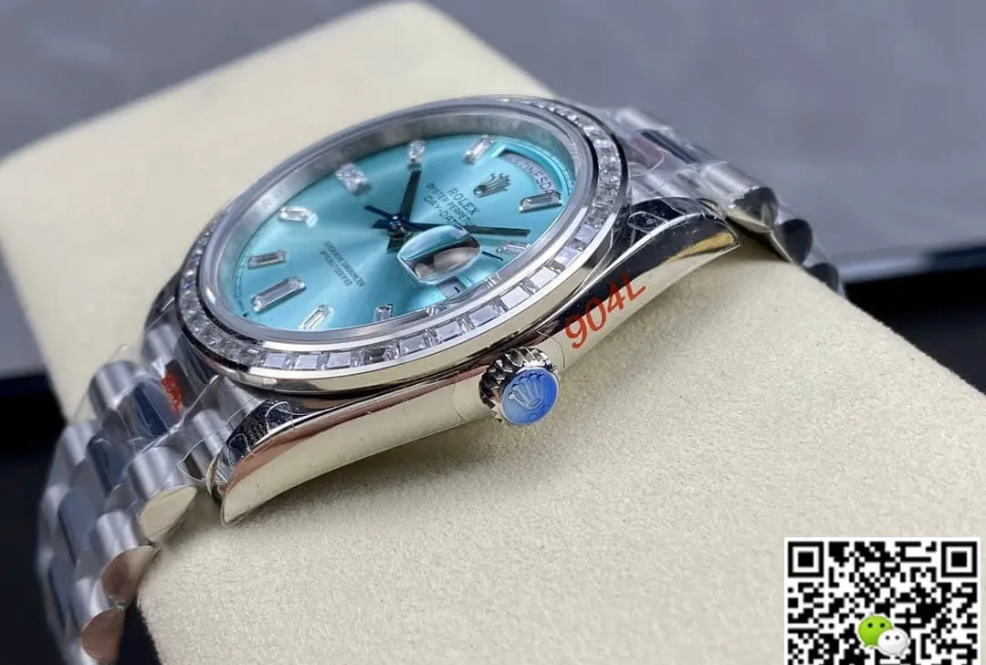 Rolex Day Date M228396TBR-0002 GM Factory 1:1 Best Edition Replica Watch 904L Stainless Steel