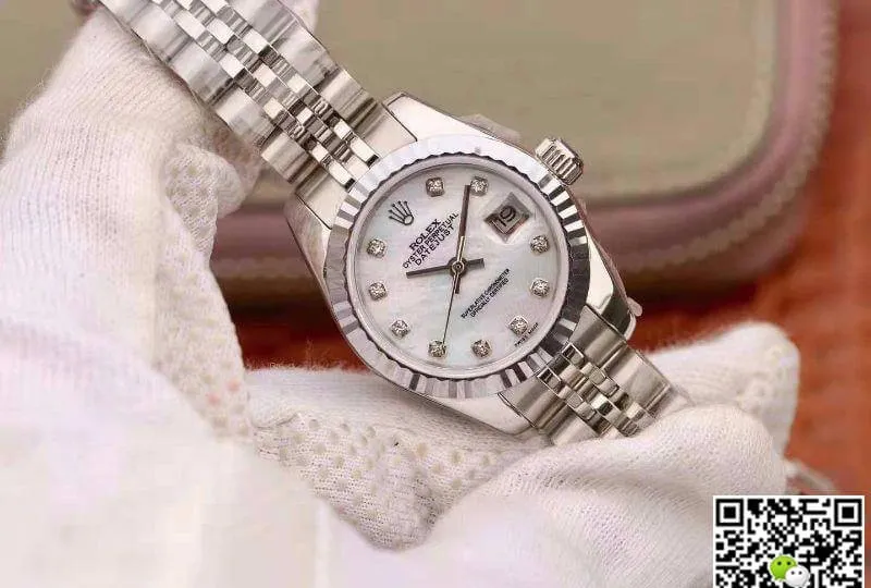 Rolex Lady Datejust M279174-0009 1:1 Best Edition Replica Watch Swiss NH05 Movement White Dial