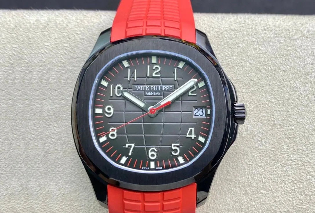 Patek Philippe Aquanaut PP5167 ZF Factory 1:1 Best Edition Replica Watch Black Dial