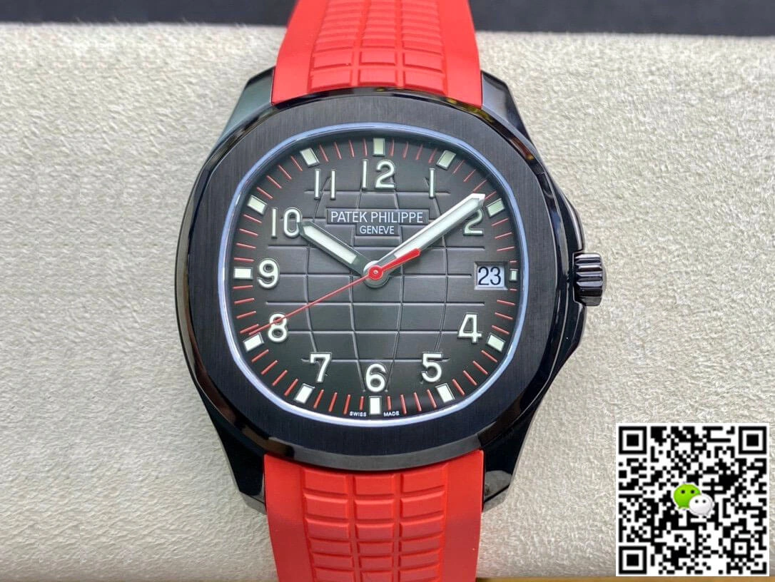 Patek Philippe Aquanaut PP5167 ZF Factory 1:1 Best Edition Replica Watch Black Dial