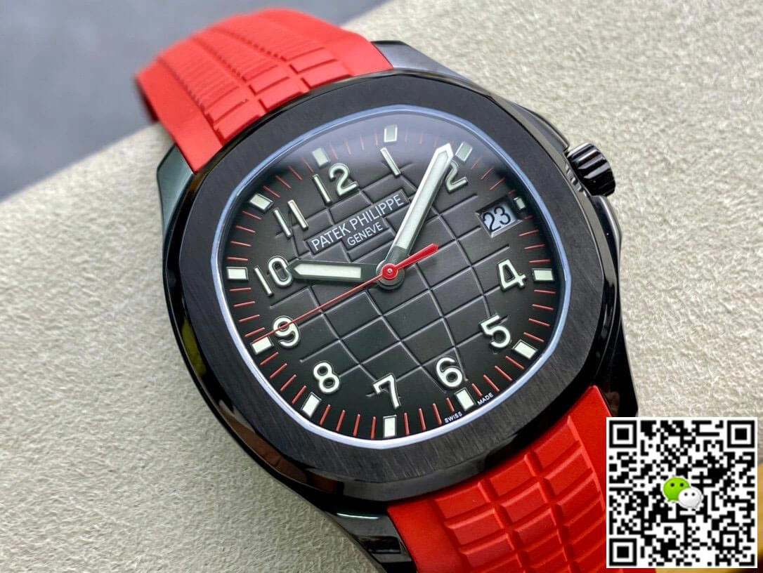 Patek Philippe Aquanaut PP5167 ZF Factory 1:1 Best Edition Replica Watch Black Dial