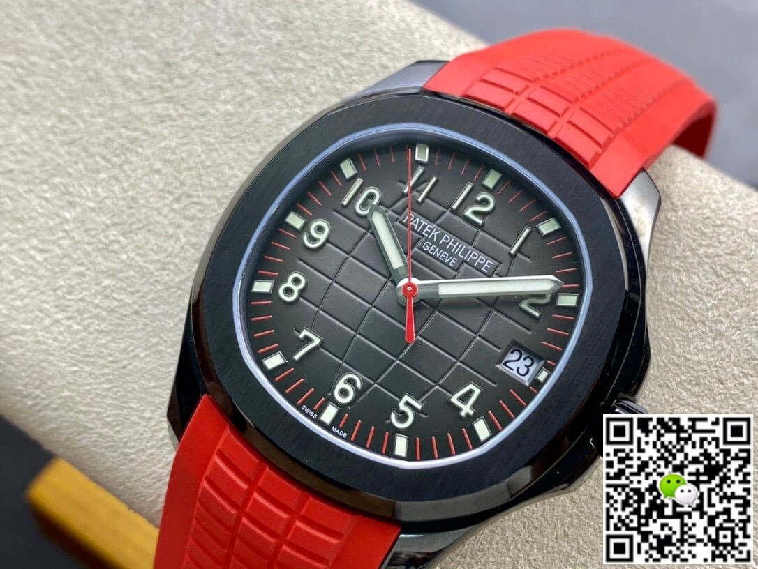 Patek Philippe Aquanaut PP5167 ZF Factory 1:1 Best Edition Replica Watch Black Dial