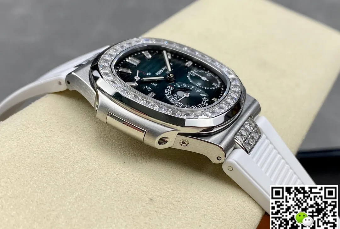 Patek Philippe Nautilus 5712GR GR Factory 1:1 Best Edition Replica Watch Black Dial