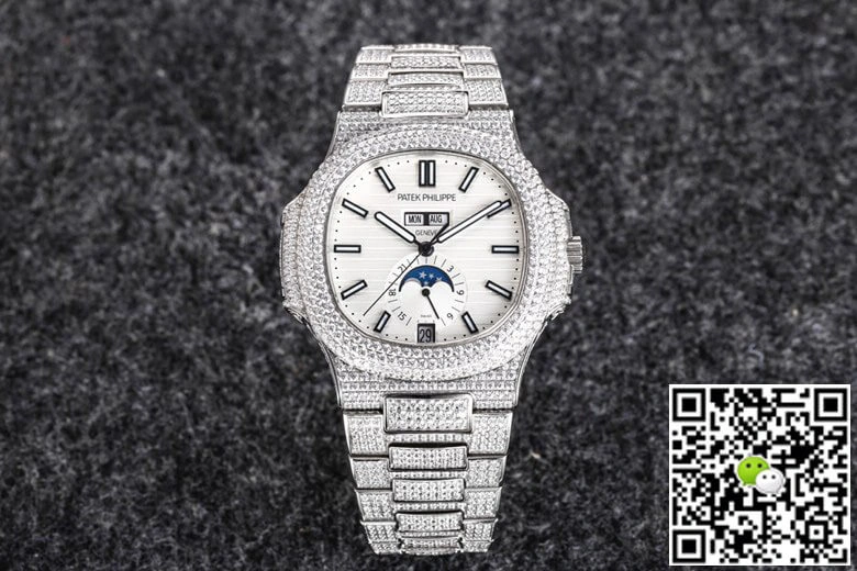 Patek Philippe Nautilus 5726 R8 Factory 1:1 Best Edition Replica Watch Diamond Case