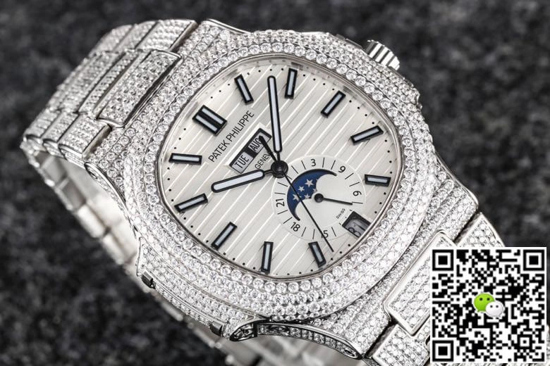 Patek Philippe Nautilus 5726 R8 Factory 1:1 Best Edition Replica Watch Diamond Case