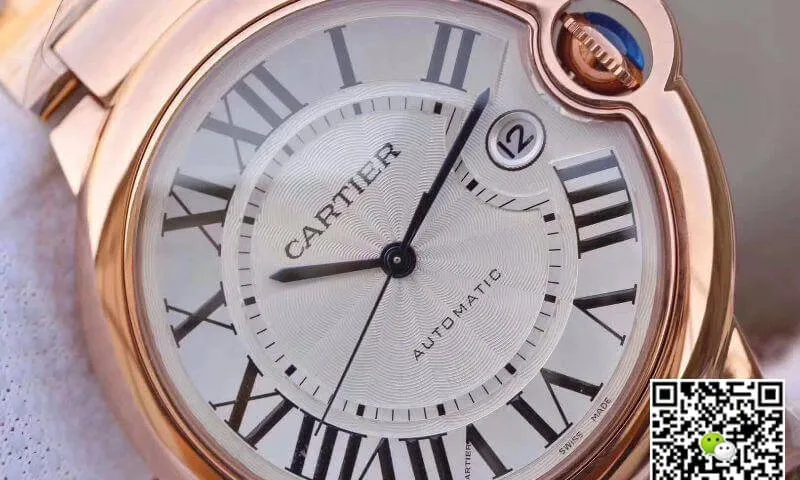 Ballon Bleu De Cartier W69006Z2 V9 Factory 1:1 Best Edition Replica Watch Swiss ETA2671 Silver Dial