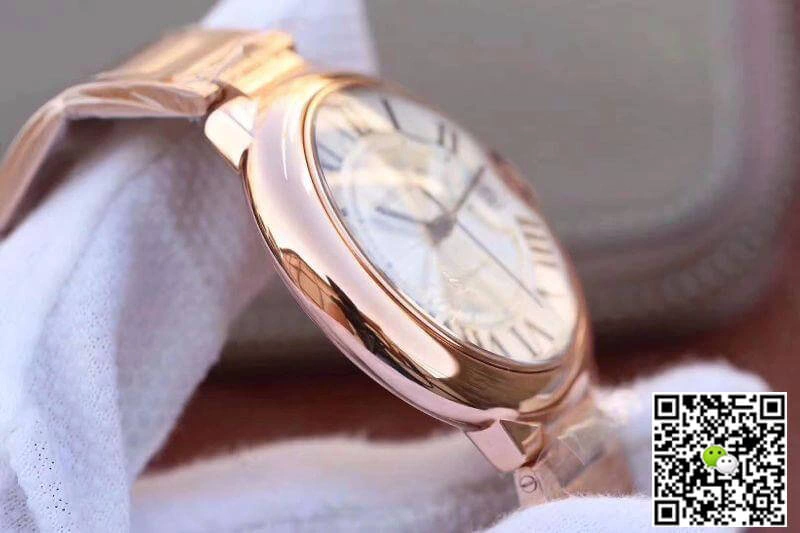 Ballon Bleu De Cartier W69006Z2 V9 Factory 1:1 Best Edition Replica Watch Swiss ETA2671 Silver Dial