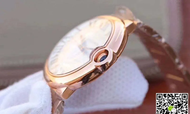 Ballon Bleu De Cartier W69006Z2 V9 Factory 1:1 Best Edition Replica Watch Swiss ETA2671 Silver Dial