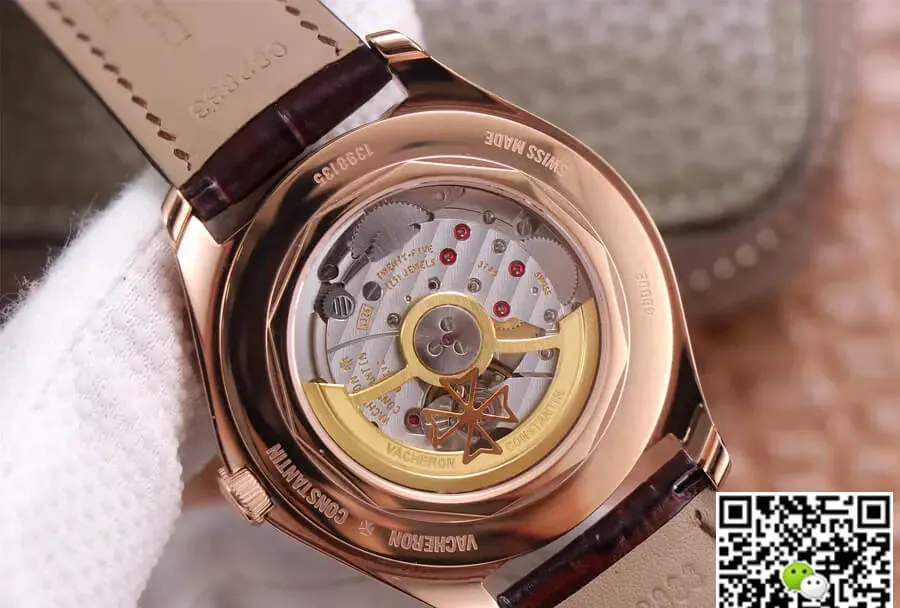 Vacheron Constantin Fiftysix 4600E 000R-B576 ZF Factory 1:1 Best Edition Replica Watch Brown Strap