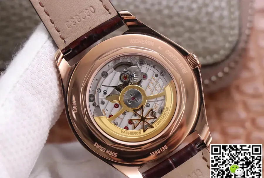 Vacheron Constantin Fiftysix 4600E 000R-B576 ZF Factory 1:1 Best Edition Replica Watch Brown Strap