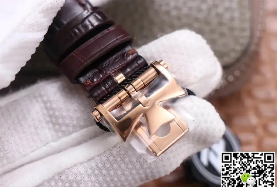 Vacheron Constantin Fiftysix 4600E 000R-B576 ZF Factory 1:1 Best Edition Replica Watch Brown Strap