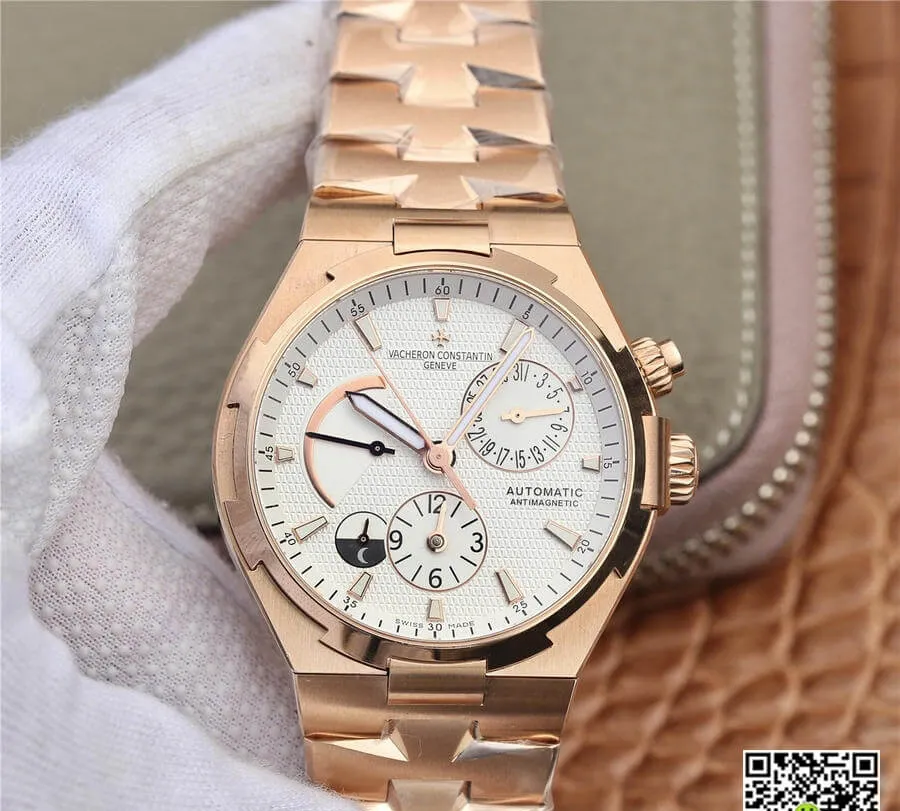 Vacheron Constantin Overseas 47450 B01R-9404 TWA Factory 1:1 Best Edition Replica Watch White Dial
