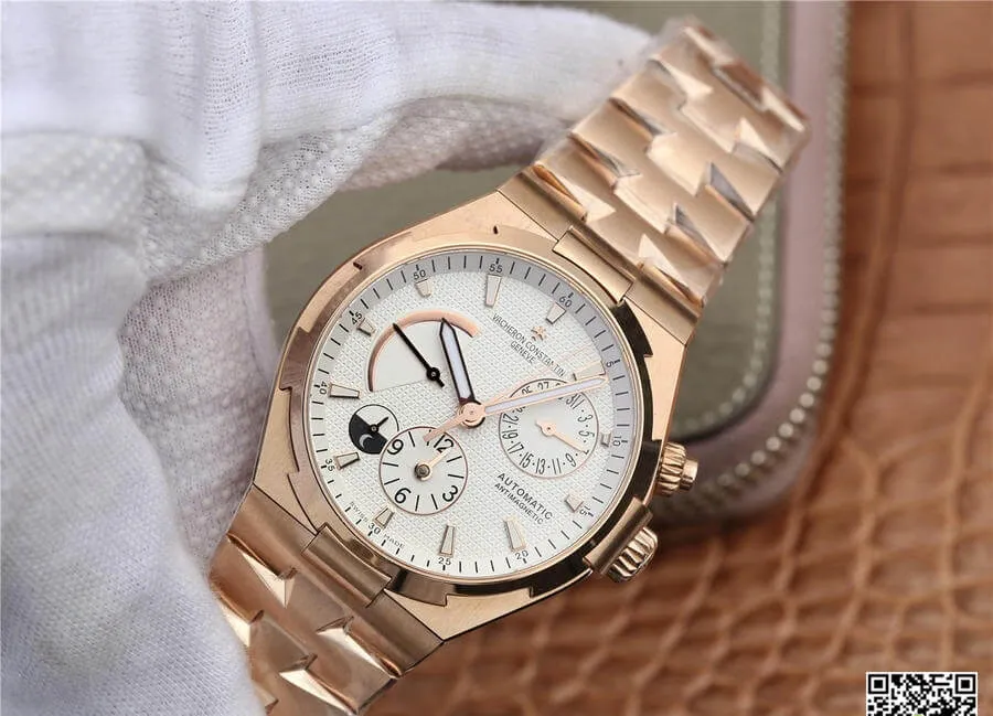 Vacheron Constantin Overseas 47450 B01R-9404 TWA Factory 1:1 Best Edition Replica Watch White Dial