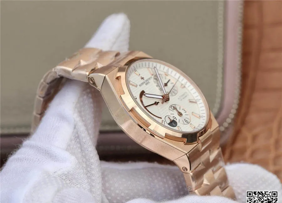Vacheron Constantin Overseas 47450 B01R-9404 TWA Factory 1:1 Best Edition Replica Watch White Dial