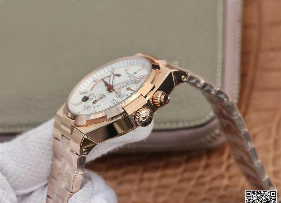 Vacheron Constantin Overseas 47450 B01R-9404 TWA Factory 1:1 Best Edition Replica Watch White Dial