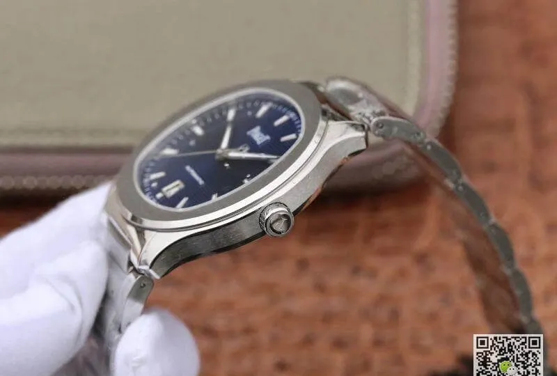 Piaget Polo’ S G0A41002 MKS Factory 1:1 Best Edition Replica Watch Blue Textured Dial On Stainless Steel Bracelet Swiss ETA 1110