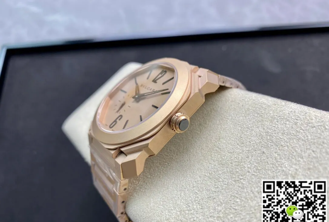 Bvlgari Octo Finissimo 102912 40MM BV Factory 1:1 Best Edition Replica Watch Rose Gold Case