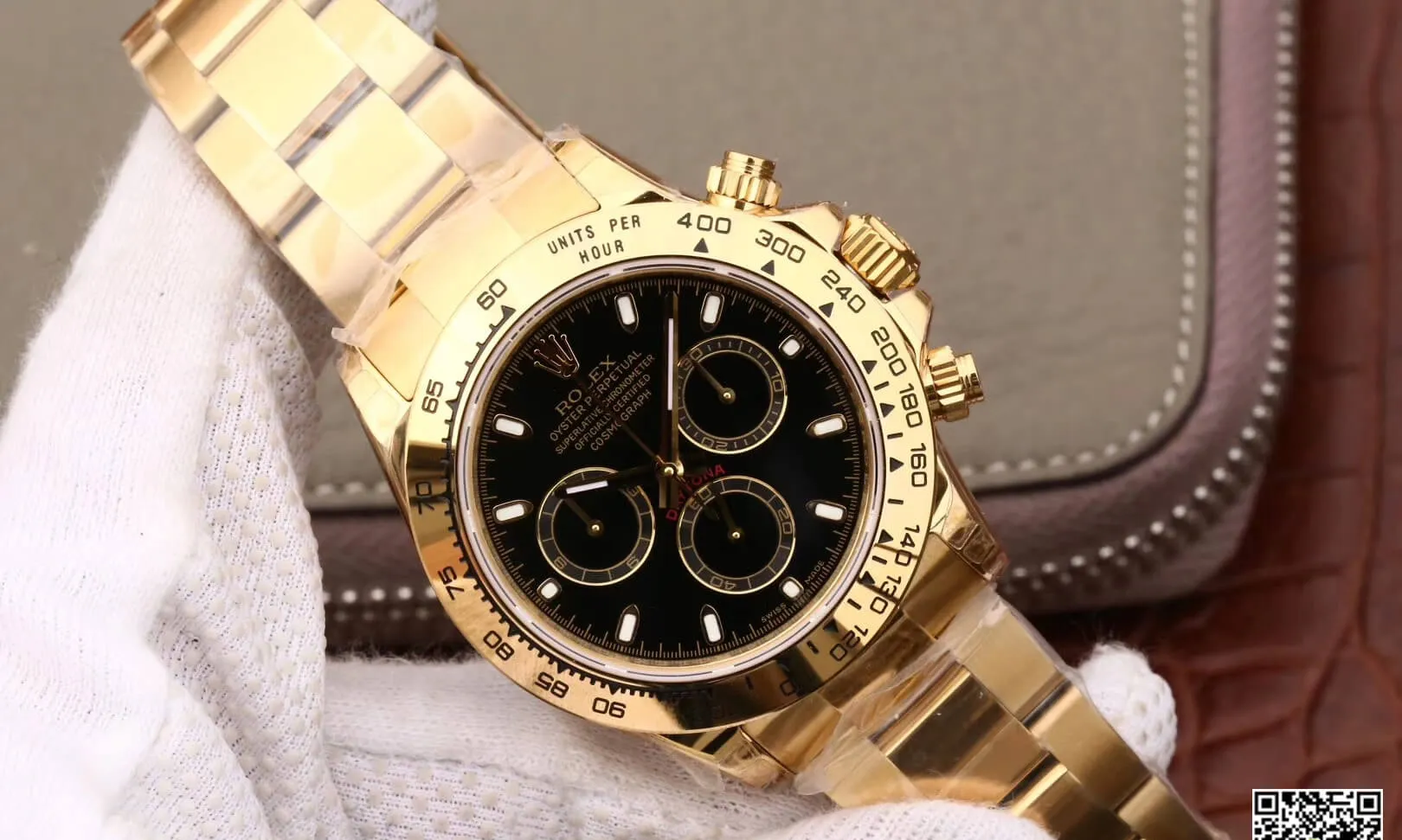 Rolex Daytona Cosmograph M116508-0004 JH Factory 1:1 Best Edition Replica Watch Black Dial