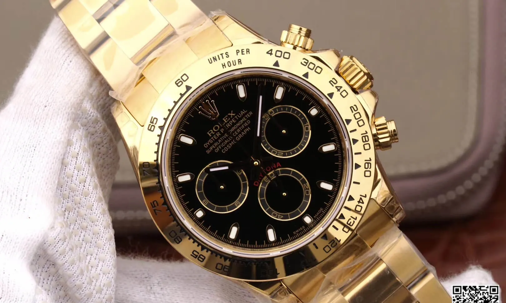 Rolex Daytona Cosmograph M116508-0004 JH Factory 1:1 Best Edition Replica Watch Black Dial
