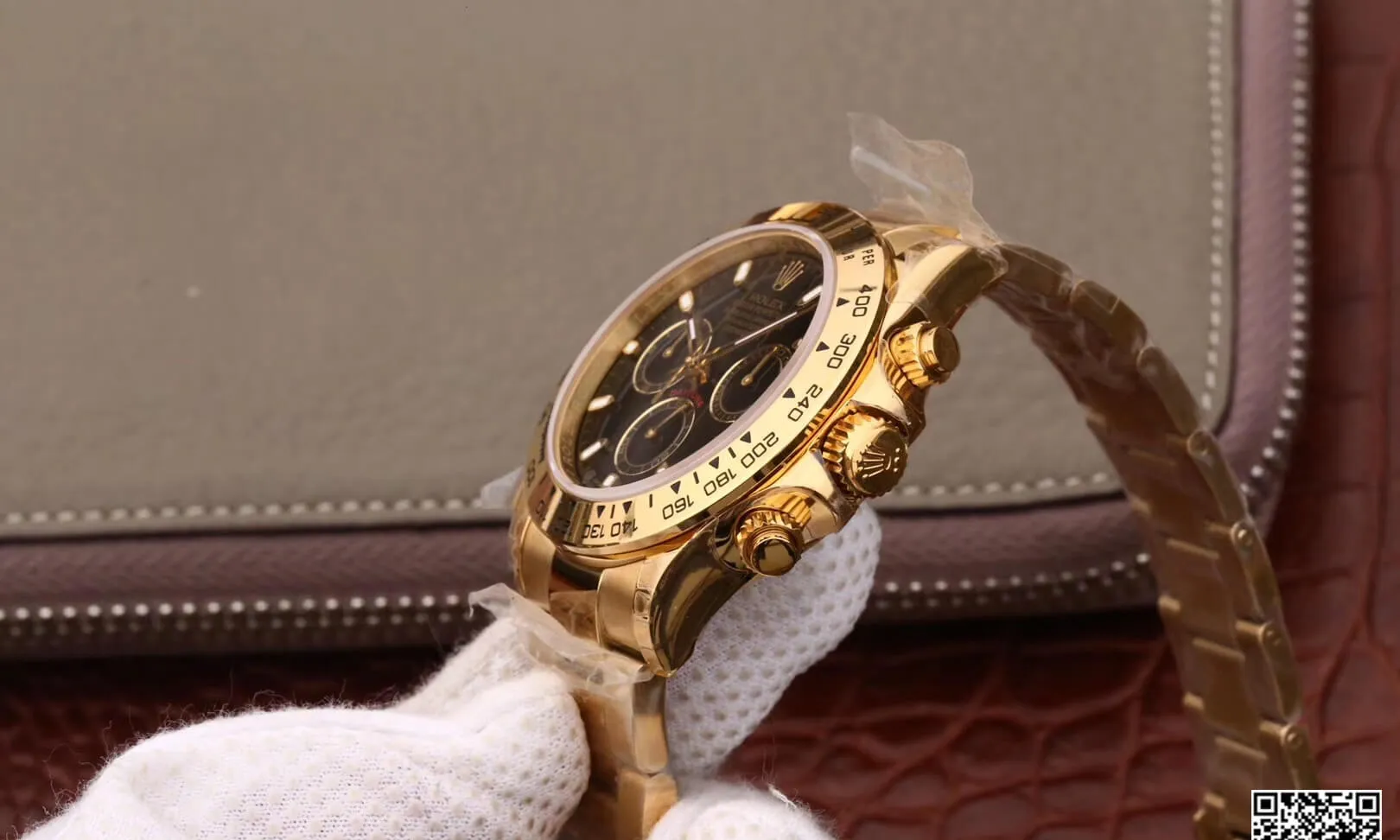 Rolex Daytona Cosmograph M116508-0004 JH Factory 1:1 Best Edition Replica Watch Black Dial
