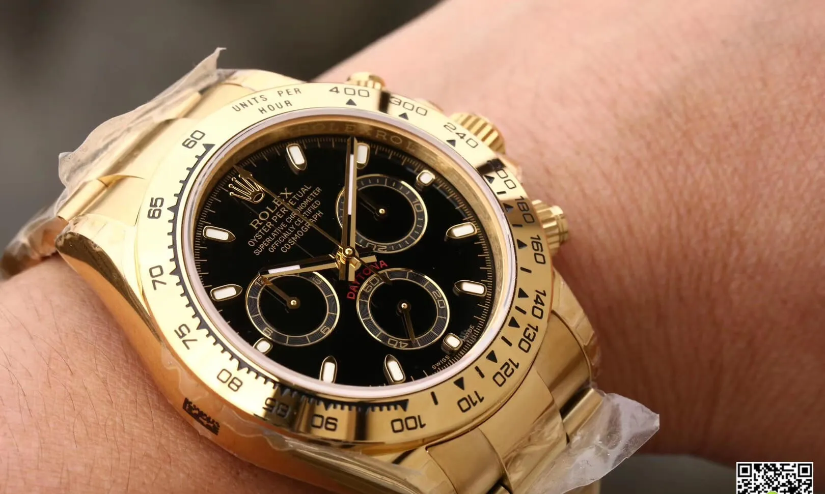 Rolex Daytona Cosmograph M116508-0004 JH Factory 1:1 Best Edition Replica Watch Black Dial