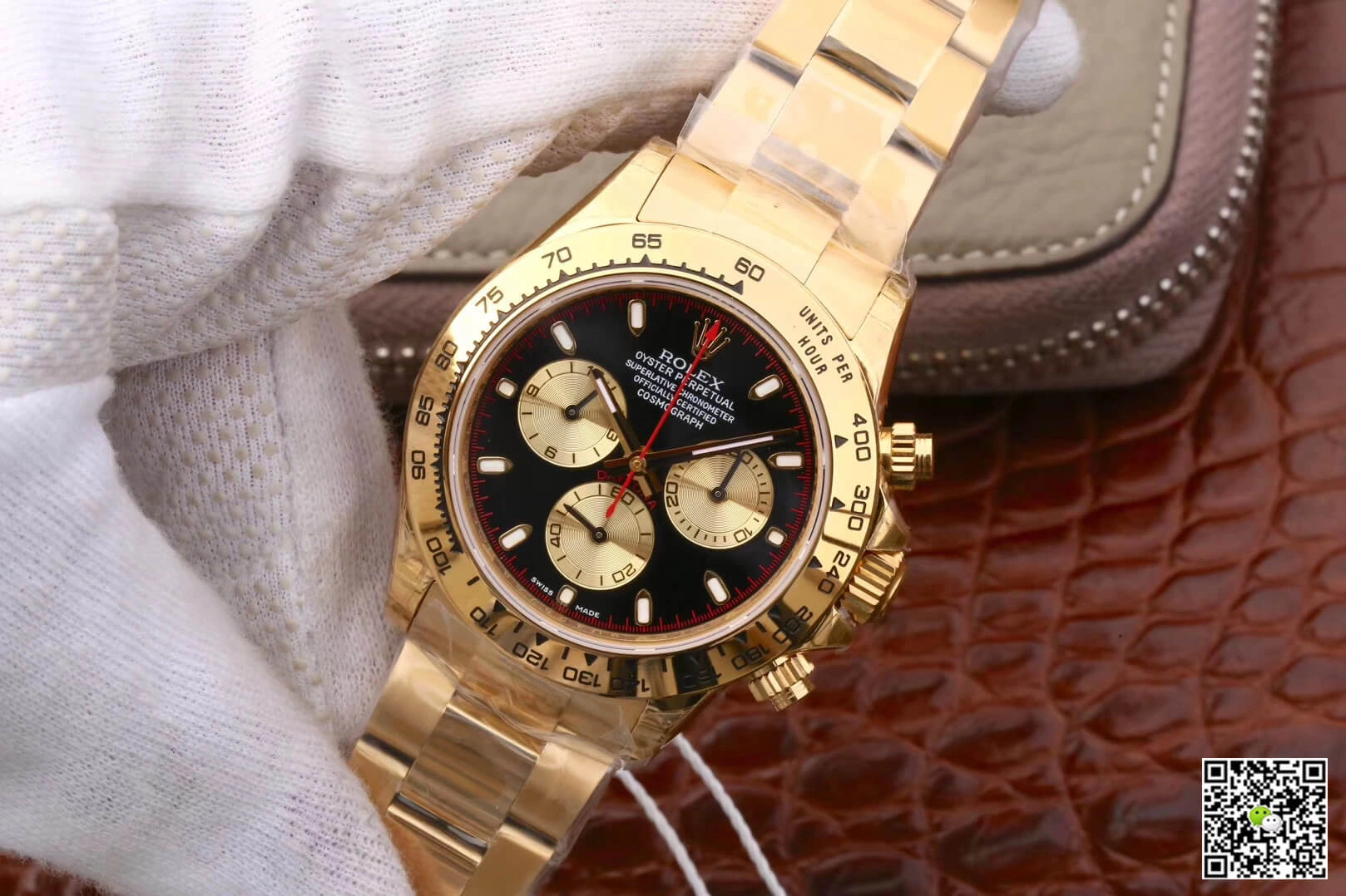 Rolex Daytona Cosmograph M116508-0009 JH Factory 1:1 Best Edition Replica Watch Black Dial