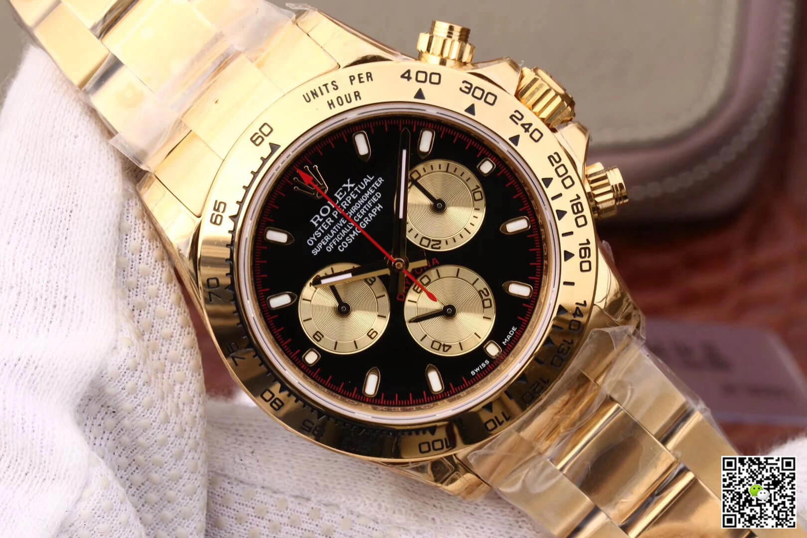 Rolex Daytona Cosmograph M116508-0009 JH Factory 1:1 Best Edition Replica Watch Black Dial
