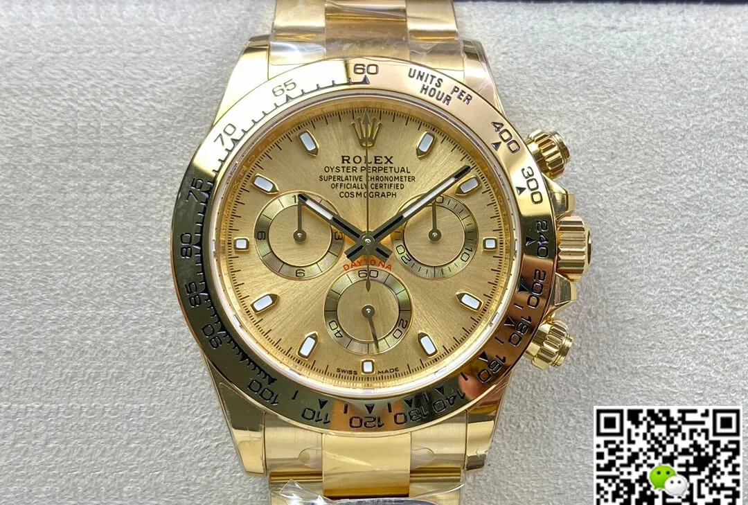 Rolex Daytona M116508-0003 BT Factory 1:1 Best Edition Replica Watch Gold-Tone Steel Strap