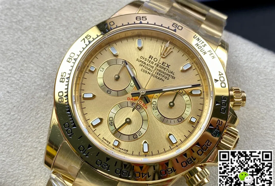 Rolex Daytona M116508-0003 BT Factory 1:1 Best Edition Replica Watch Gold-Tone Steel Strap