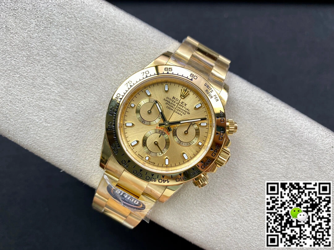 Rolex Daytona M116508-0003 BT Factory 1:1 Best Edition Replica Watch Gold-Tone Steel Strap