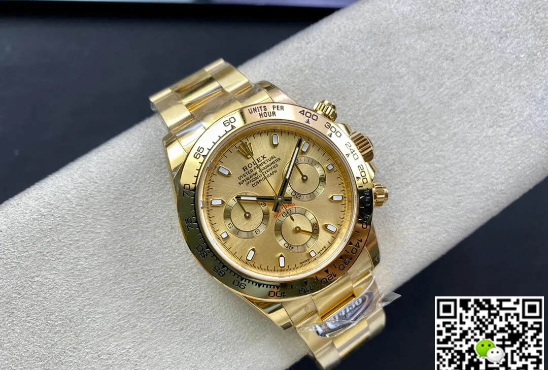 Rolex Daytona M116508-0003 BT Factory 1:1 Best Edition Replica Watch Gold-Tone Steel Strap