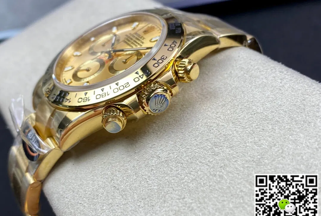 Rolex Daytona M116508-0003 BT Factory 1:1 Best Edition Replica Watch Gold-Tone Steel Strap