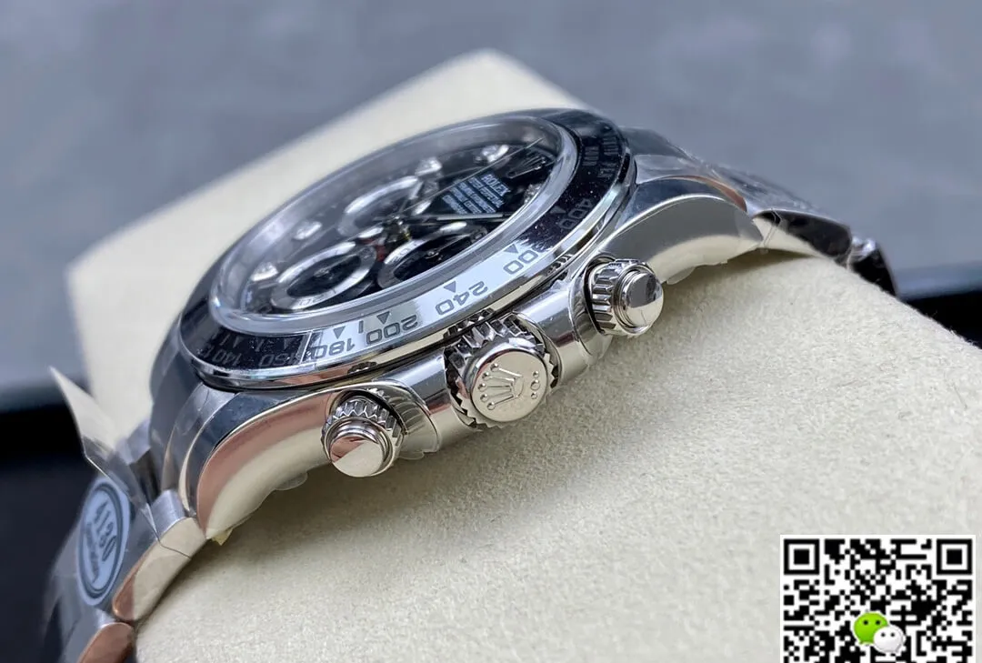 Rolex Cosmograph Daytona M116509-0055 Clean Factory 1:1 Best Edition Replica Watch Black Diamond Dial