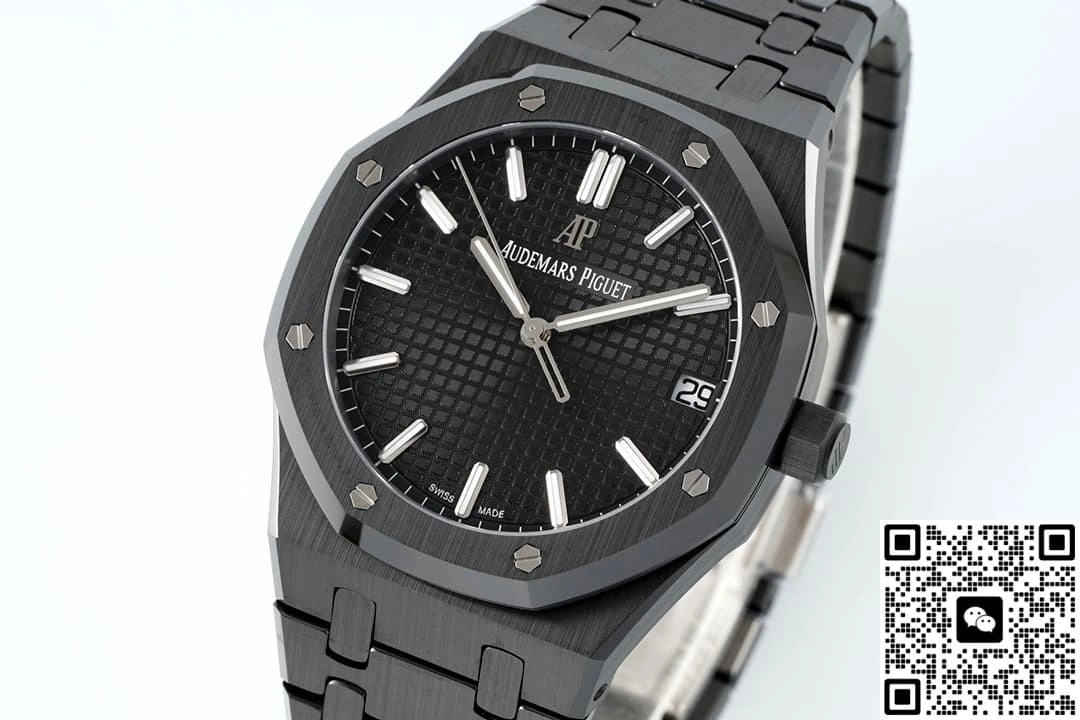 APS Factory Audemars Piguet Royal Oak 15500 Black ceramic 1:1 Best Edition Replica Watch