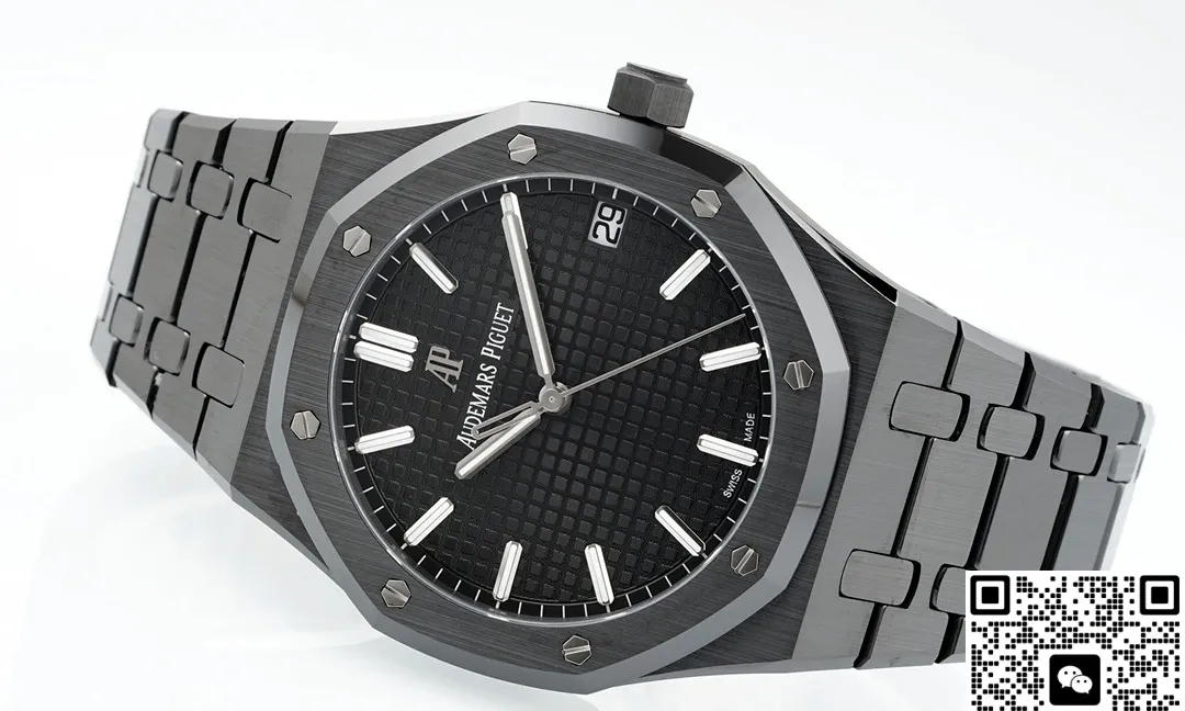 APS Factory Audemars Piguet Royal Oak 15500 Black ceramic 1:1 Best Edition Replica Watch