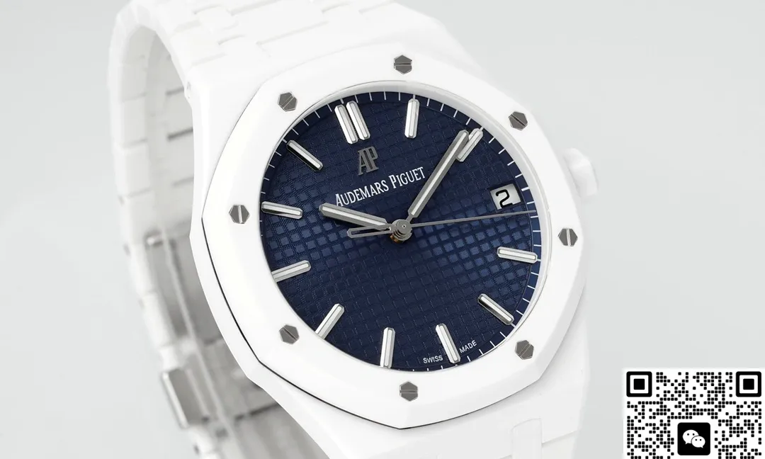 APS Factory Audemars Piguet Royal Oak 15500 Ceramic strap 1:1 Best Edition Replica Watch