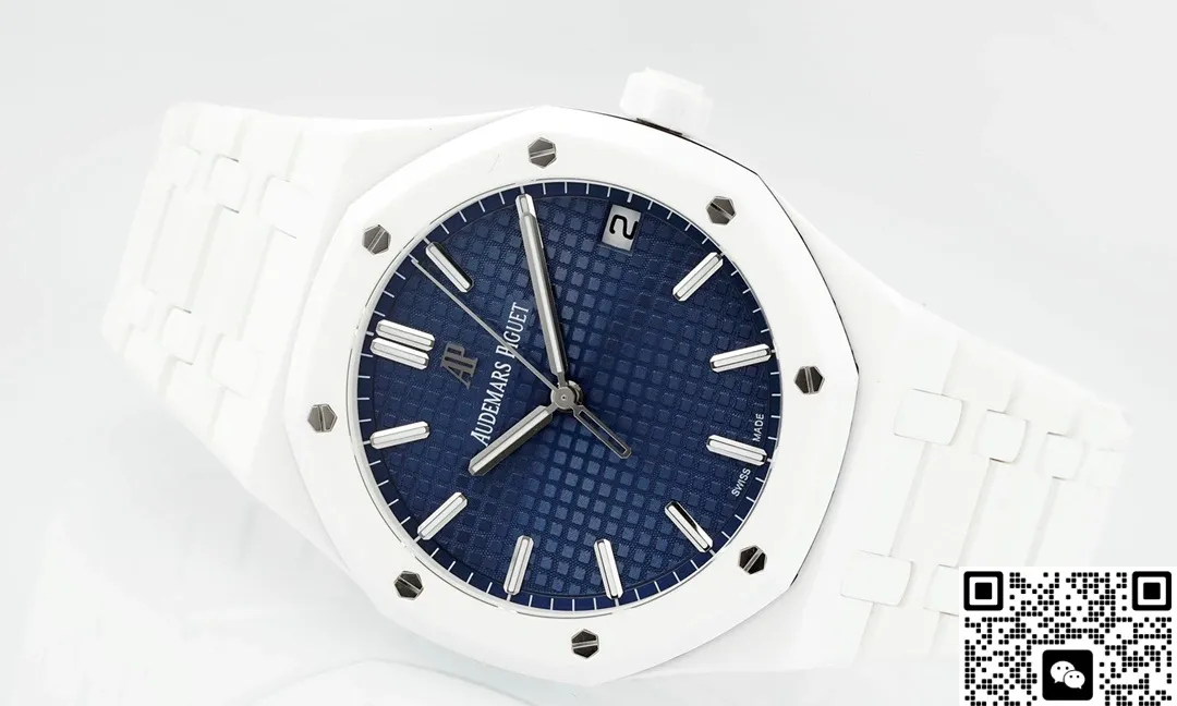 APS Factory Audemars Piguet Royal Oak 15500 Ceramic strap 1:1 Best Edition Replica Watch