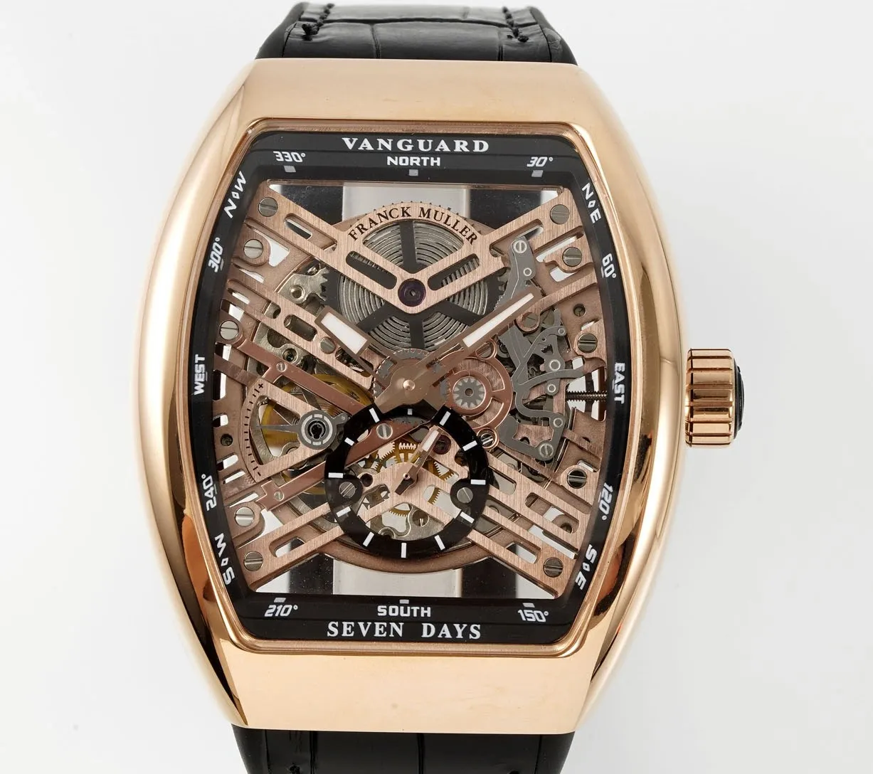 ABF Factory Franck Muller Tourbillon V 45 S6 SQT NR BR (NR) 1:1 Best Edition Replica Watch