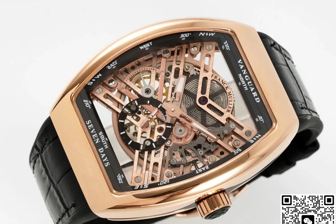 ABF Factory Franck Muller Tourbillon V 45 S6 SQT NR BR (NR) 1:1 Best Edition Replica Watch