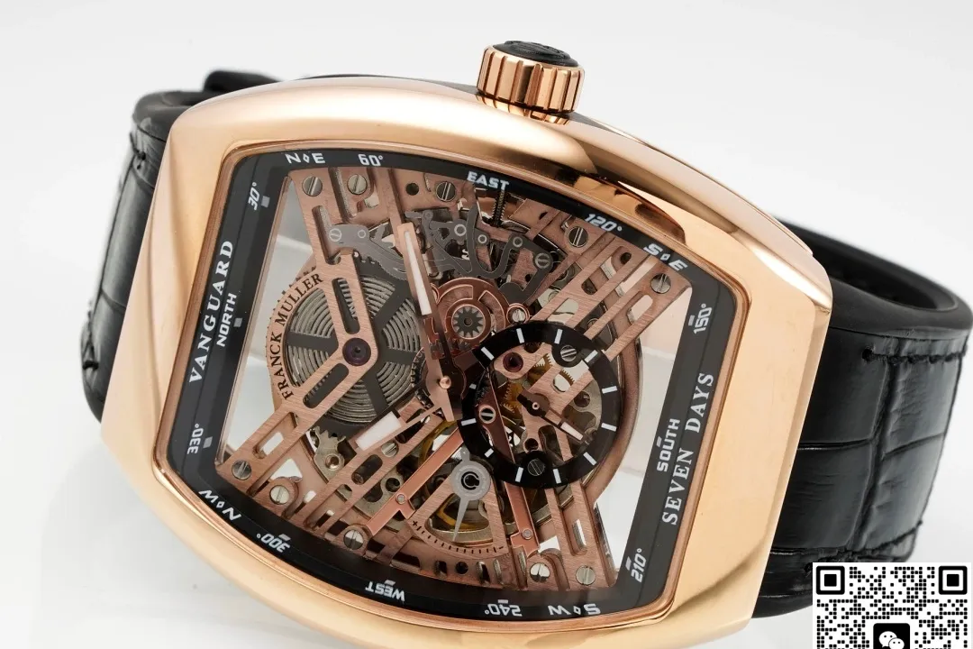 ABF Factory Franck Muller Tourbillon V 45 S6 SQT NR BR (NR) 1:1 Best Edition Replica Watch