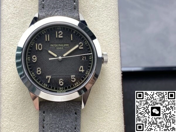 GR Factory Patek Philippe Calatrava 5226G-001 Grey Strap 1:1 Best Edition Replica Watch