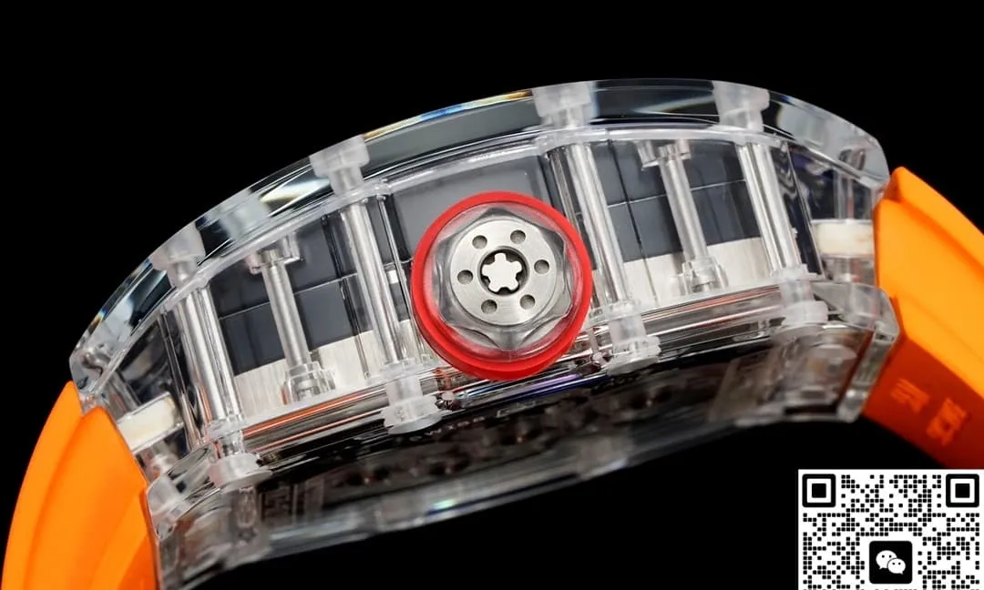 RM Factory Richard Mille RM27-02 Tourbillon Orange strap 1:1 Best Edition Replica Watch