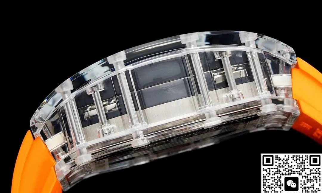 RM Factory Richard Mille RM27-02 Tourbillon Orange strap 1:1 Best Edition Replica Watch