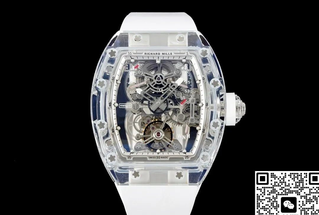 RM Factory Richard Mille RM56-01 Tourbillon rubber strap 1:1 Best Edition Replica Watch