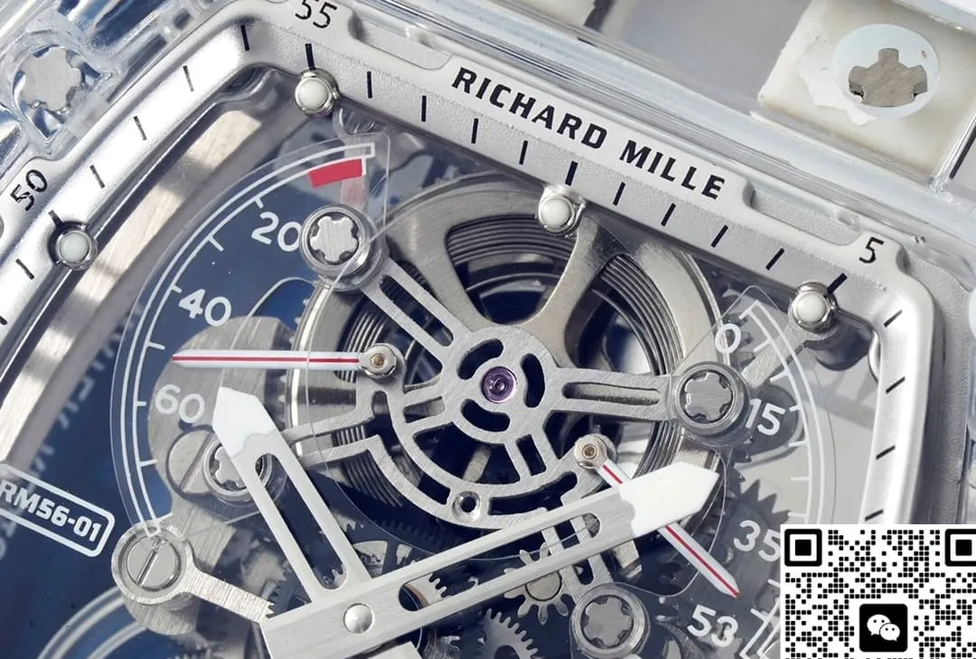 RM Factory Richard Mille RM56-01 Tourbillon rubber strap 1:1 Best Edition Replica Watch