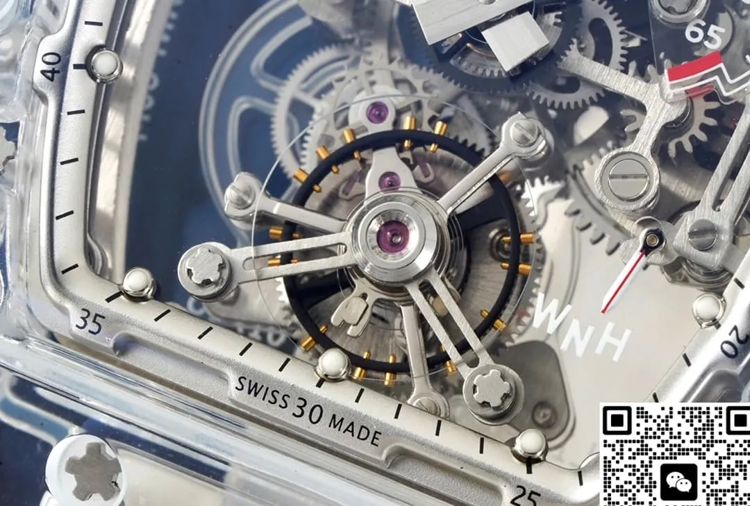 RM Factory Richard Mille RM56-01 Tourbillon rubber strap 1:1 Best Edition Replica Watch