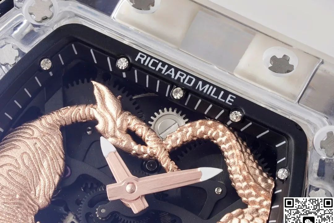RM Factory Richard Mille Tourbillon RM57-01 Crystal Case 1:1 Best Edition Replica Watch