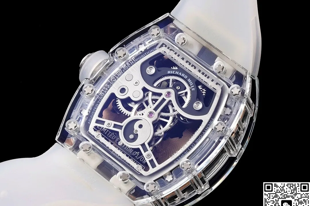 RM Factory Richard Mille Tourbillon RM57-01 Crystal Case 1:1 Best Edition Replica Watch